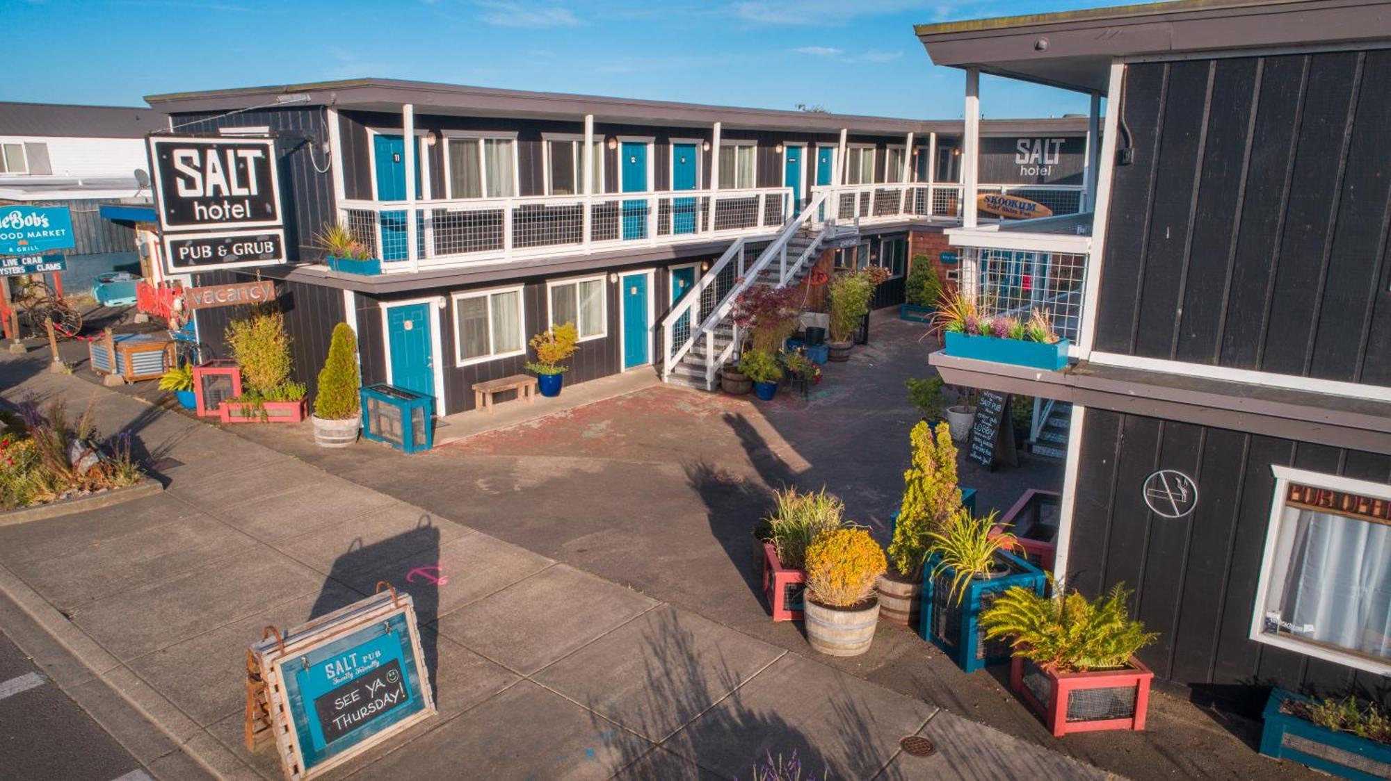 Salt Hotel & Pub Ilwaco Exterior foto
